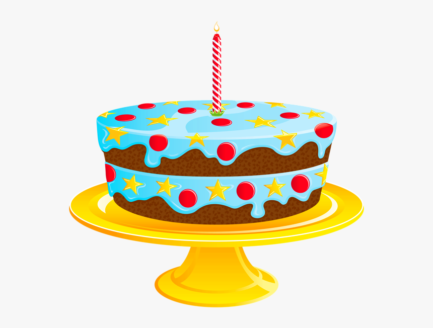 Transparent Background Birthday Cake Graphic, HD Png Download