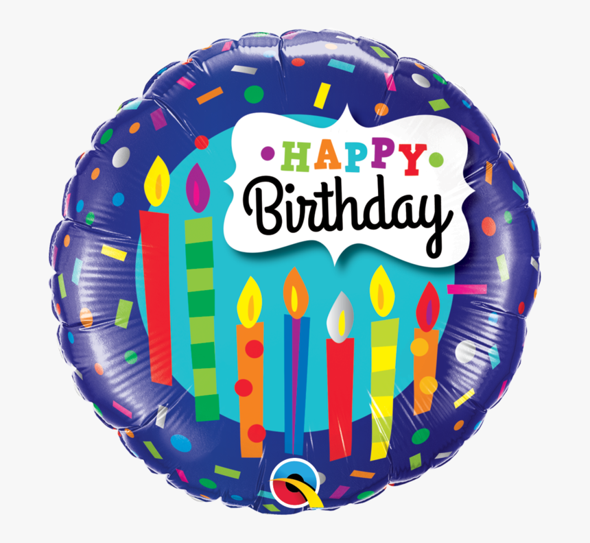 Happy Birthday Candle Balloons, HD Png Download