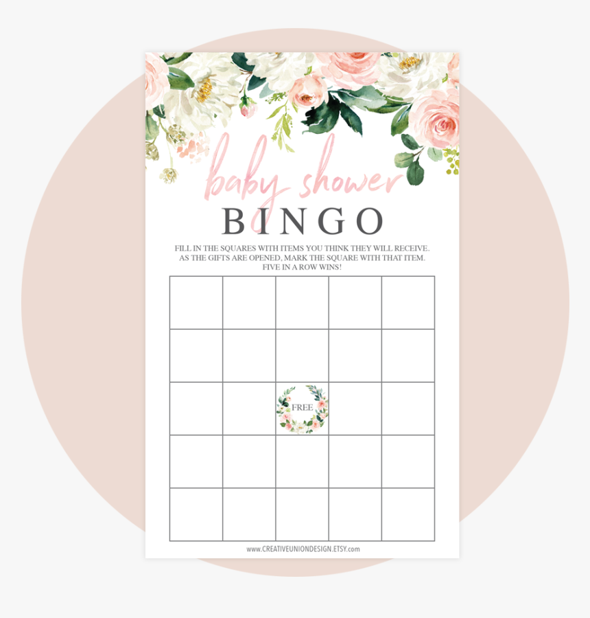 Babyshowergame - Rose, HD Png Download