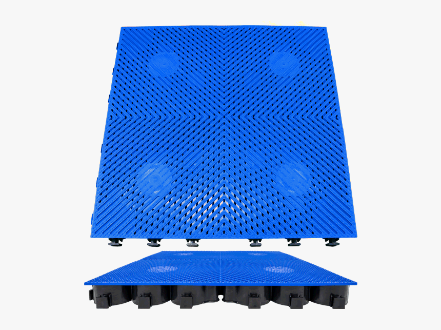 Blue Truegrid Deck - Water Permeable Deck, HD Png Download