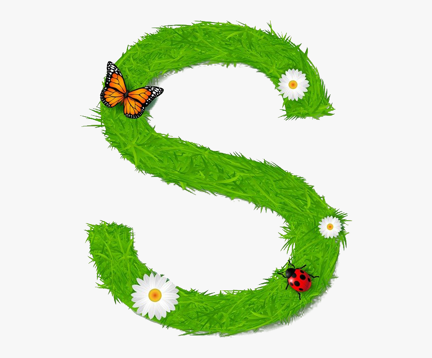 S Letter Png Image - M Naam Ki, Transparent Png