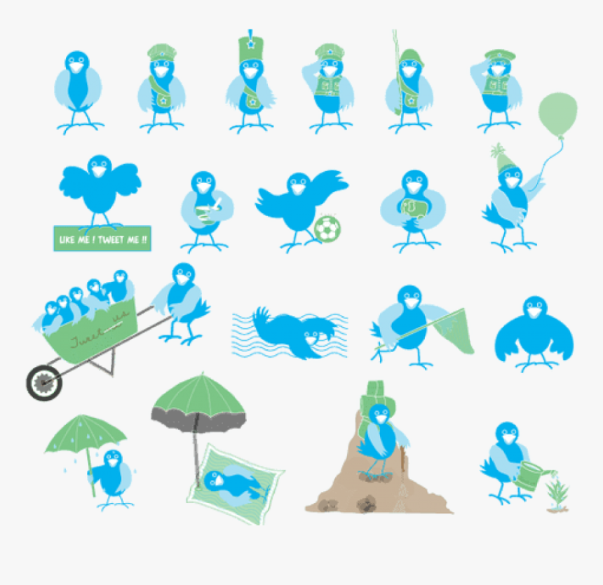 Free Png Download Twitter Bird Icon Png Images Background - Twitter Bird Icon, Transparent Png