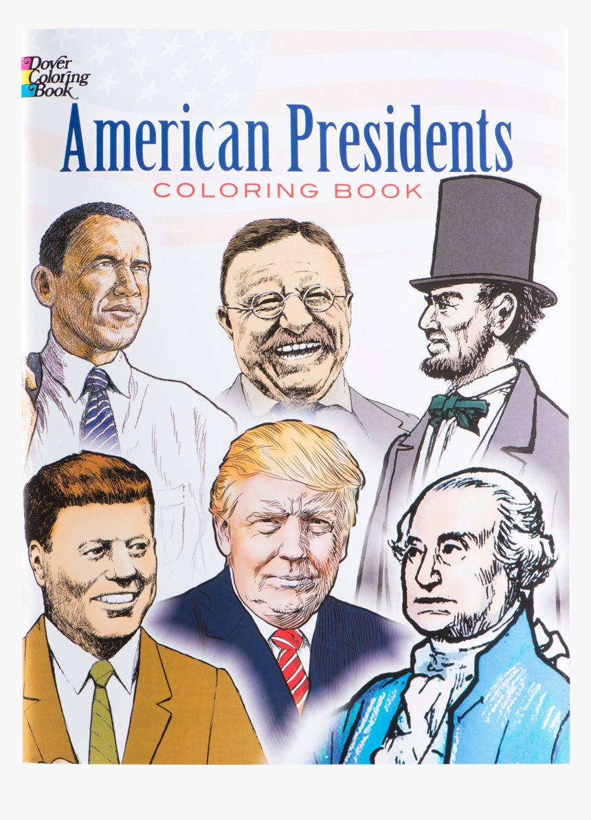 Dover Coloring Books Presidents, HD Png Download