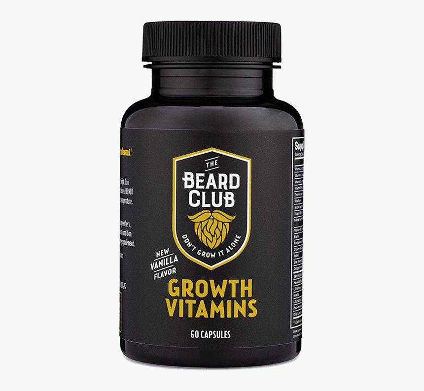 Beard Club Pills, HD Png Download
