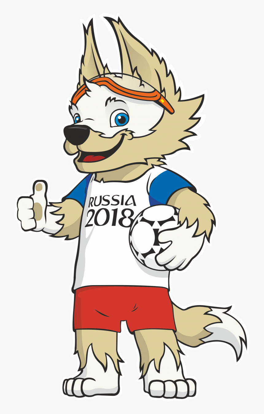 Mascote Da Copa 2018 Clipart Svg Download Mascote Copa - Fifa World Cup Mascot 2018, HD Png Download