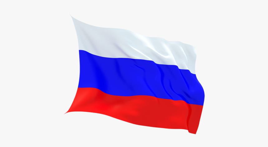 Waving Russian Flag - Christmas In Russia Flag, HD Png Download