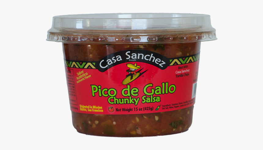 Pico De Gallo Chunky Salsa 
 Data Large Image //cdn - Kidney Beans, HD Png Download