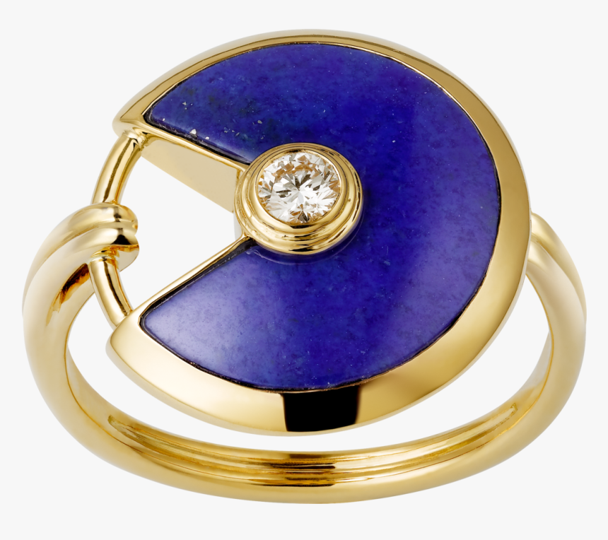Amulette De Cartier Ring, Small Model, Yellow Gold,, HD Png Download