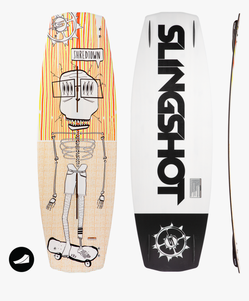 2016 Slingshot Shredtown Wakeboard - Slingshot Reflex Wakeboard, HD Png Download