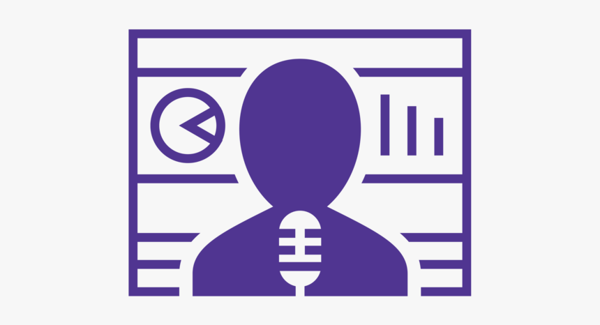 Icons Black Artist Marketing Purple - Circle, HD Png Download