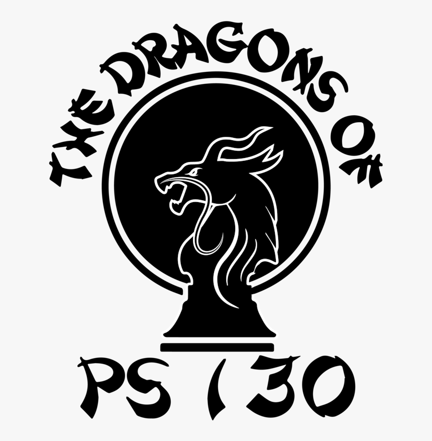 Ps 130 Chess Dragon Logo Sample2 - Graphic Design, HD Png Download