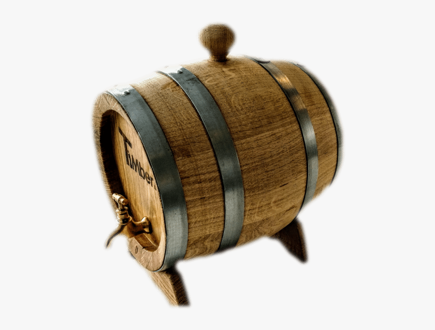 A Wooden Barrel For Wine, Whisky Or Beer - Beczka Do Piwa, HD Png Download