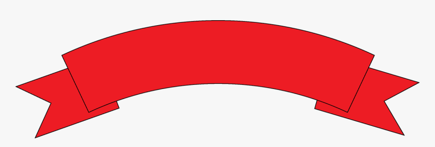 Red Ribbon Banner Png, Transparent Png