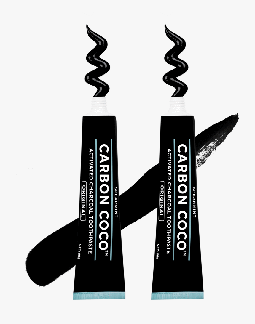 Activated Charcoal Toothpaste Fluoride Free Duo Pack, HD Png Download