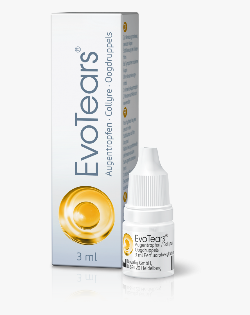 Evotears Augentropfen, HD Png Download