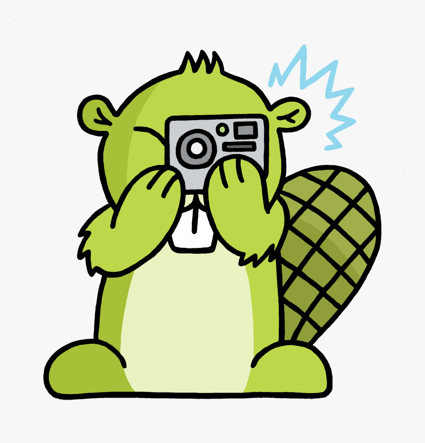 Beaver Crying Clipart - Thumbs Down .png, Transparent Png