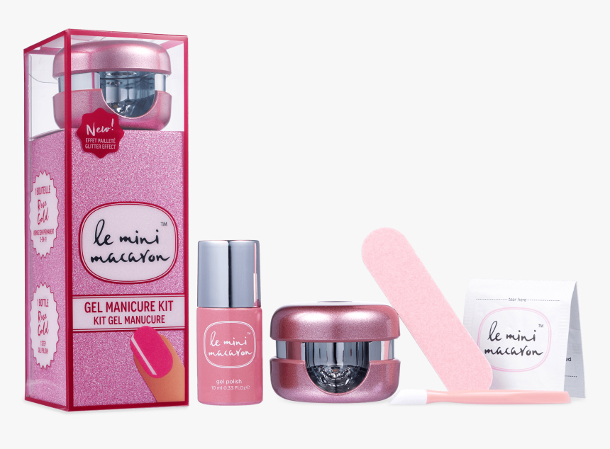 Le Mini Macaron Gel Manicure Kit Rose Gold, HD Png Download