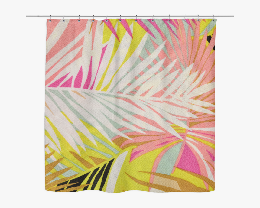 Bright Tropics Shower Curtain - Motif, HD Png Download