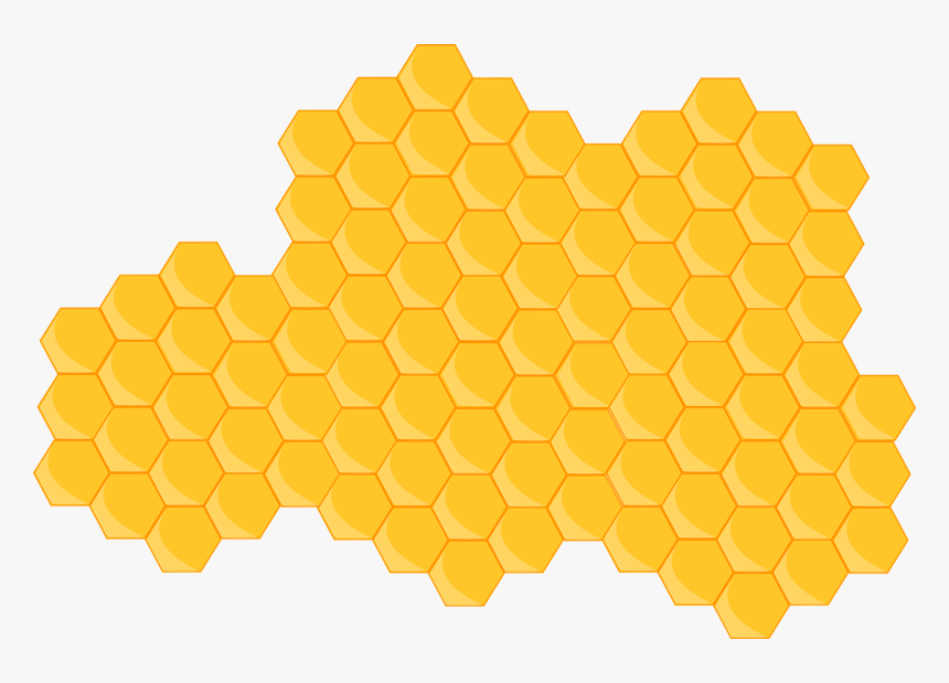 Clipart Transparent Honeycomb, HD Png Download