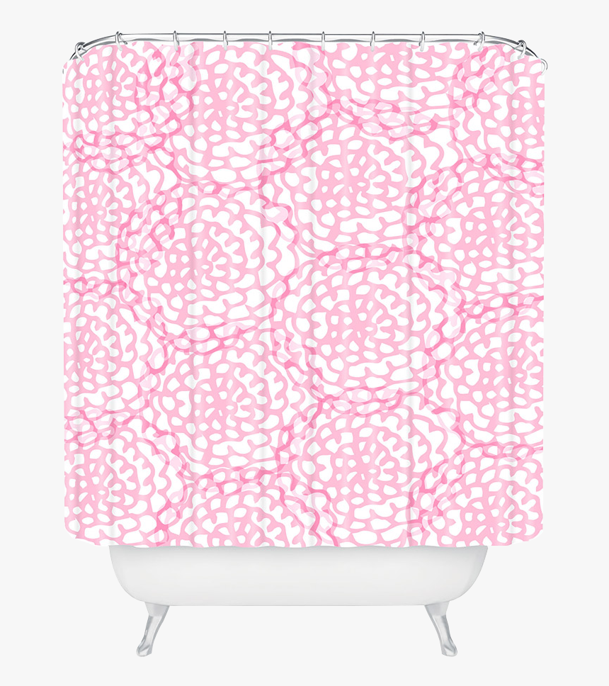 Julia Da Rocha Bed Of Pink Roses Shower Curtain - Paper Lantern, HD Png Download