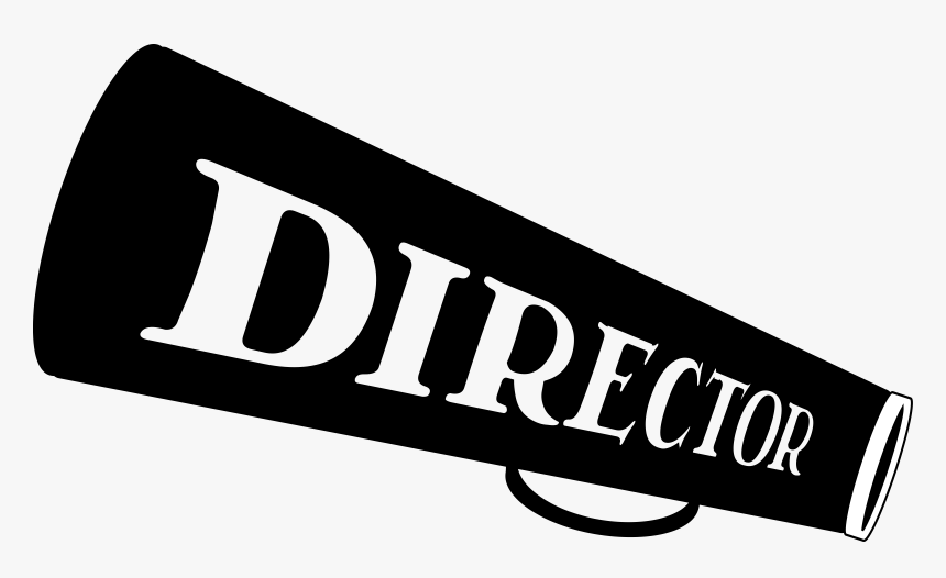 Motion Picture Director Megaphone Clip Arts - Director Clip Art, HD Png Download