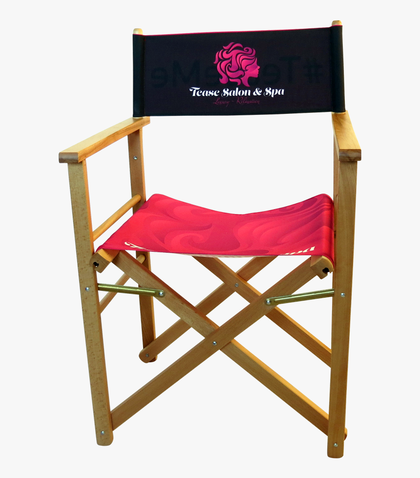 Directors Chair Product Banner Image - Branded Folding Chairs, HD Png Download