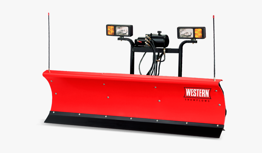 Suburbanite Front Of Plow - Western Snow Plow, HD Png Download