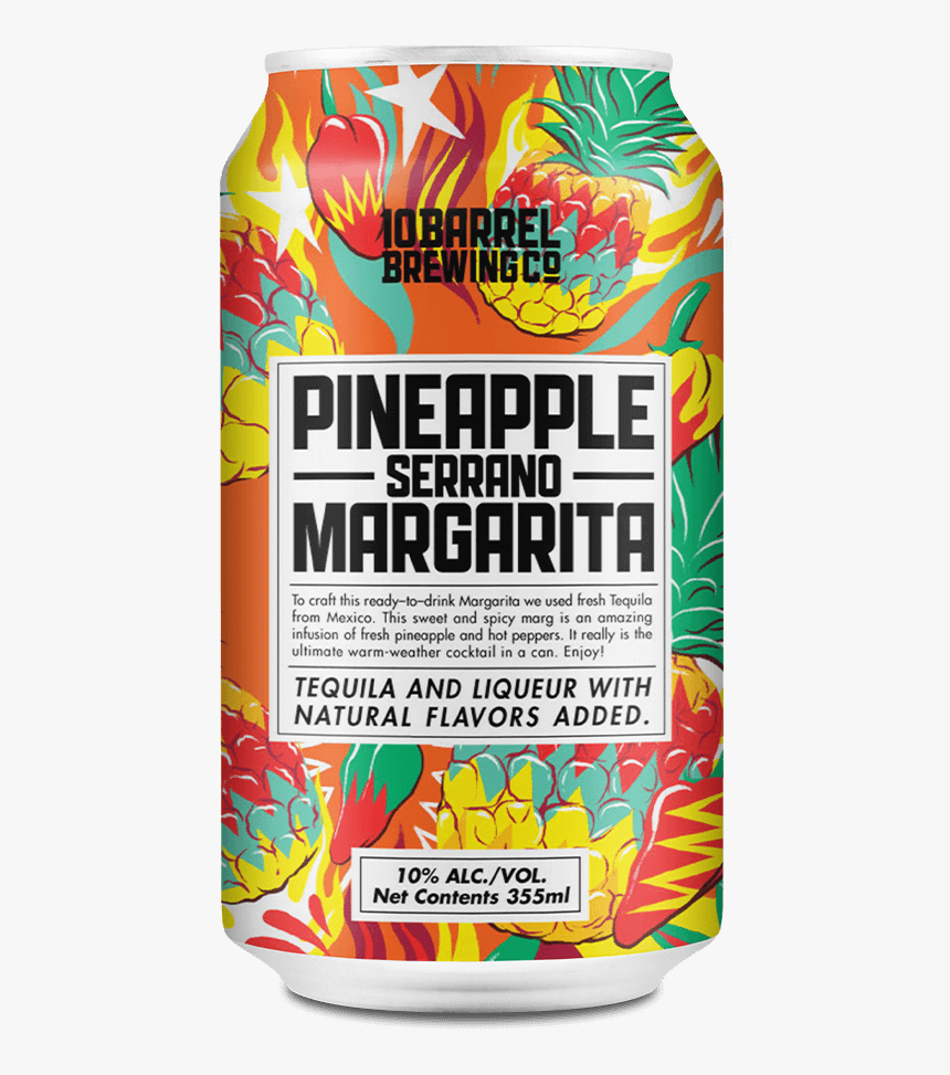 10 Barrel Pineapple Serrano Margarita, HD Png Download