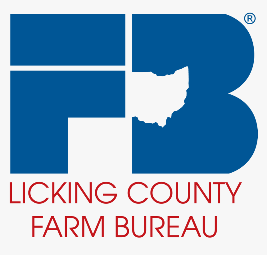 Licking Fb Logo Stacked Color - Ohio Farm Bureau Federation, HD Png Download