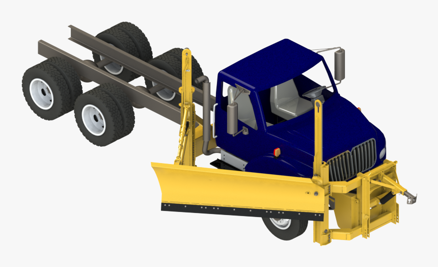 Hydraulic Rear Post - Bulldozer, HD Png Download