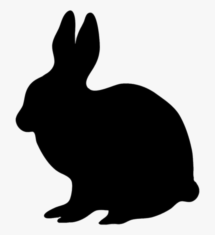 Bunny - Animal Silhouette Clipart, HD Png Download
