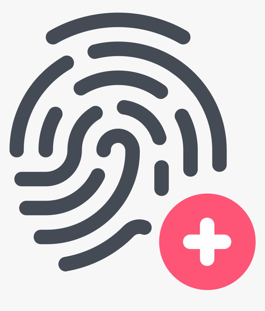 Add Fingerprint Icon - Addnew Fingerprint Icon Png, Transparent Png