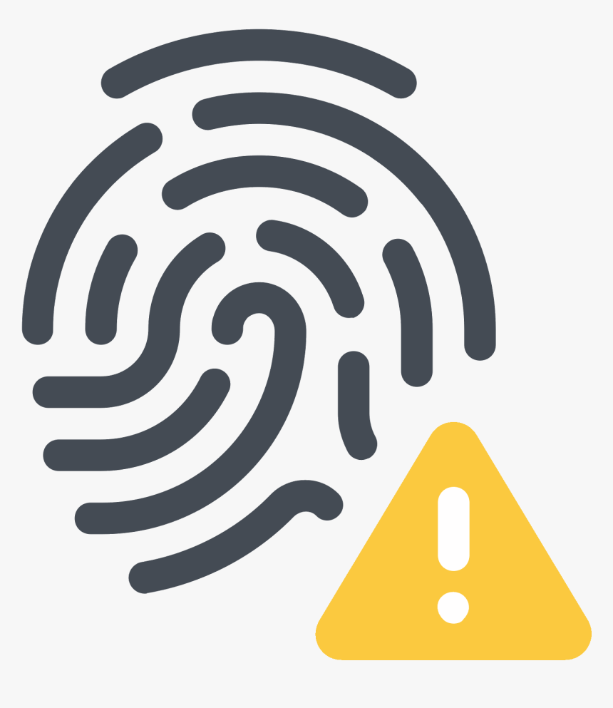 Error De Huella Digital Icon - Addnew Fingerprint Icon Png, Transparent Png