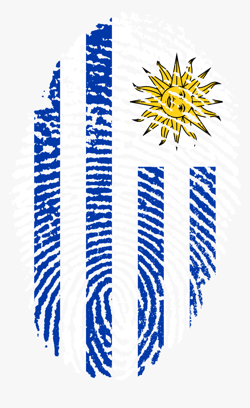 Transparent Huella Digital Png - Uruguay Fingerprint, Png Download