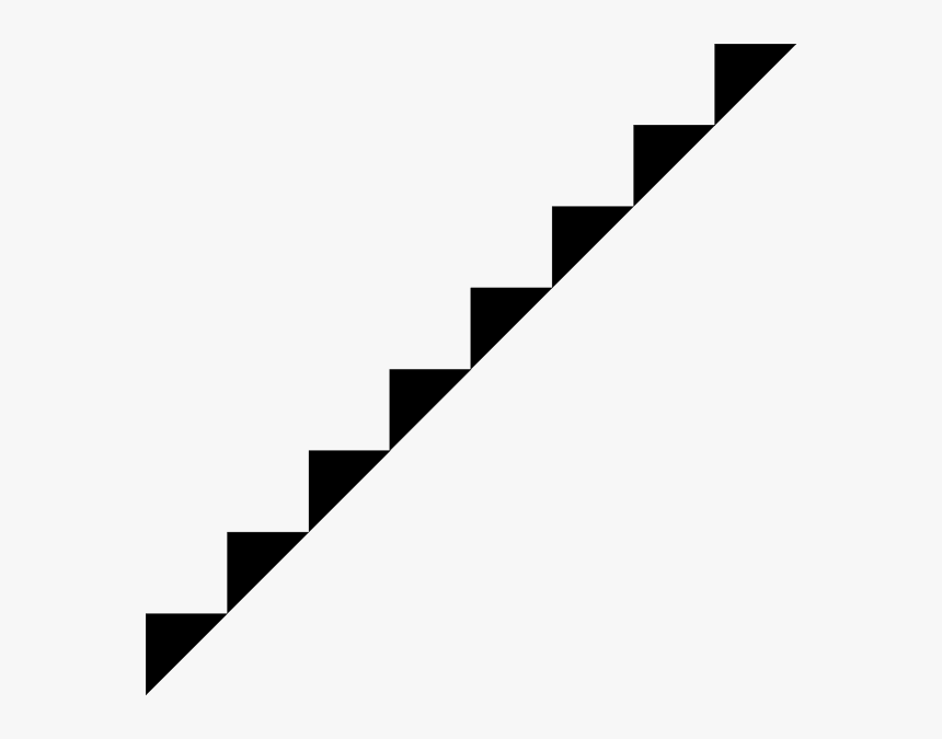 Stairs Clip Art At - Monochrome, HD Png Download