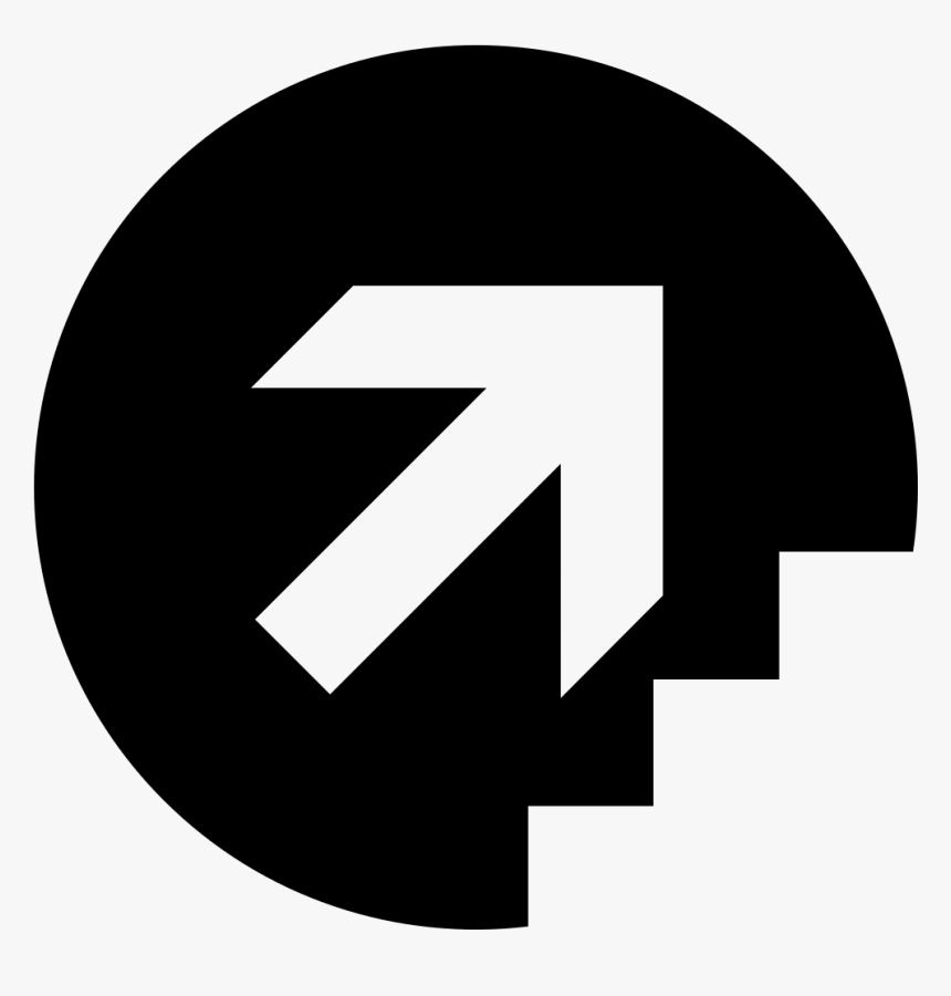 Arrow Pointing Up Flight Of Stairs - Stairs And Arrow Icon, HD Png Download