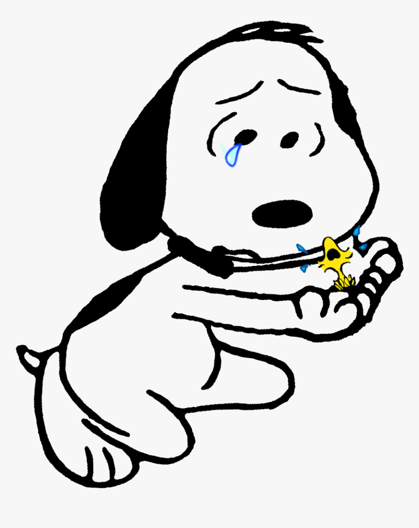 Snoopy Chorando, HD Png Download