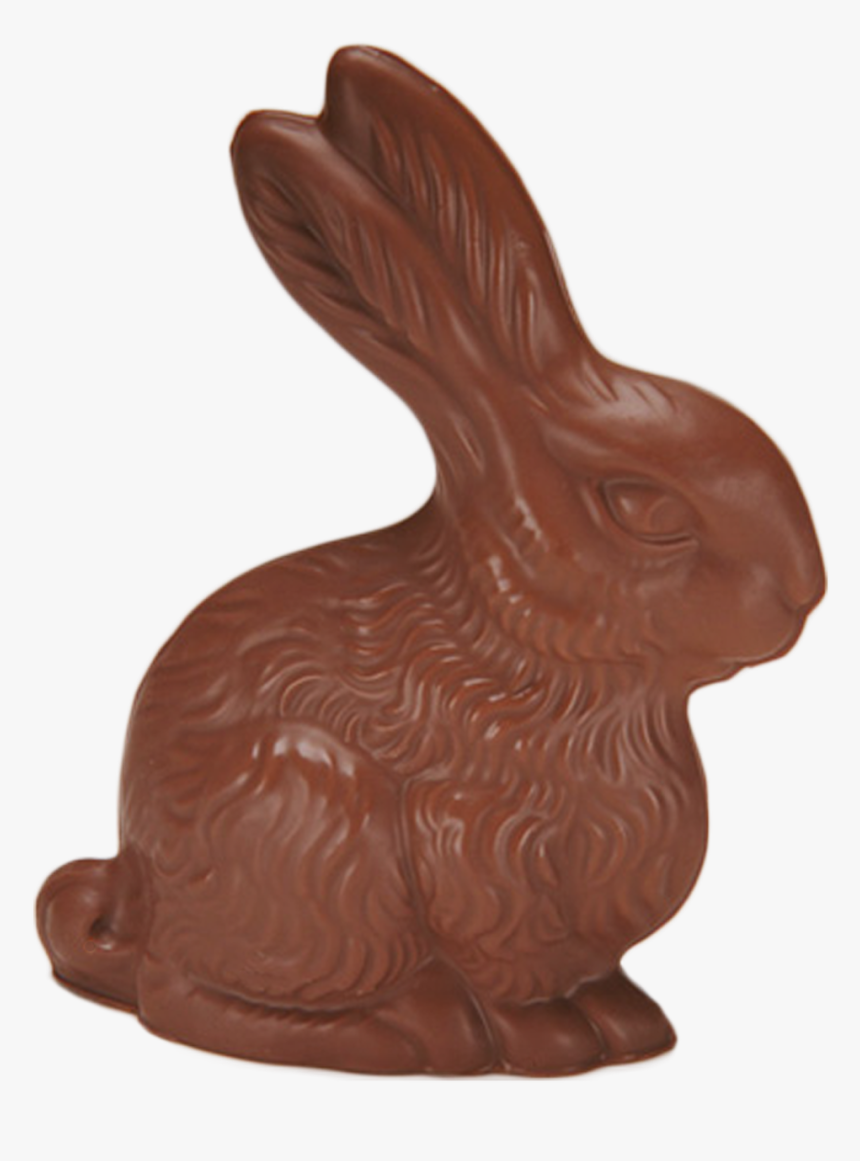 Chocolate Fluffy Bunny Is Available In Milk Chocolate - Domestic Rabbit, HD Png Download