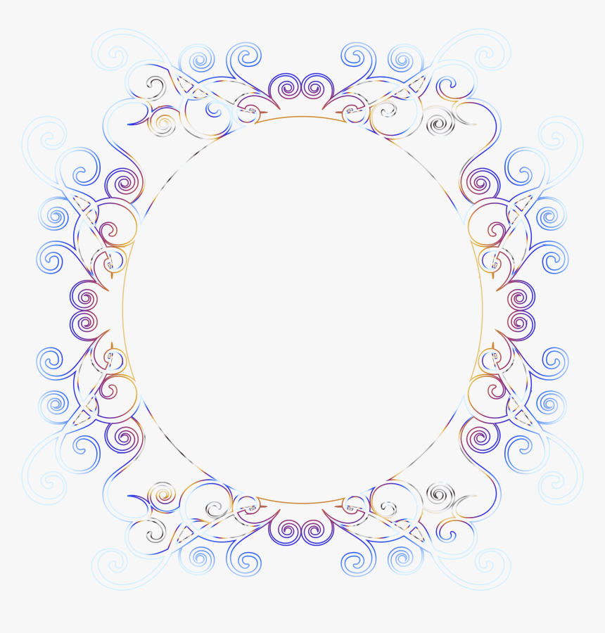 Flourish Clipart Border - Portable Network Graphics, HD Png Download