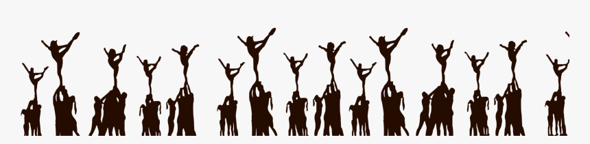 Cheer Stunt Png, Transparent Png
