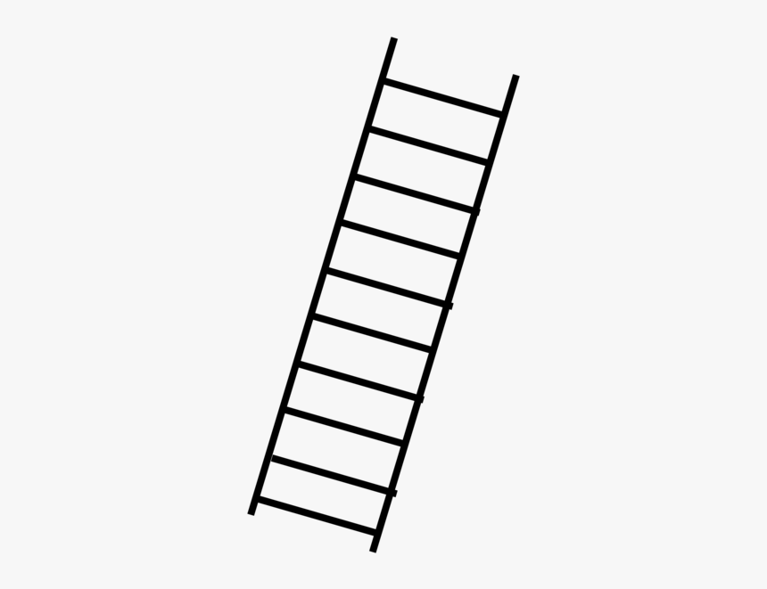 Angle,area,material - Clipart Ladder, HD Png Download
