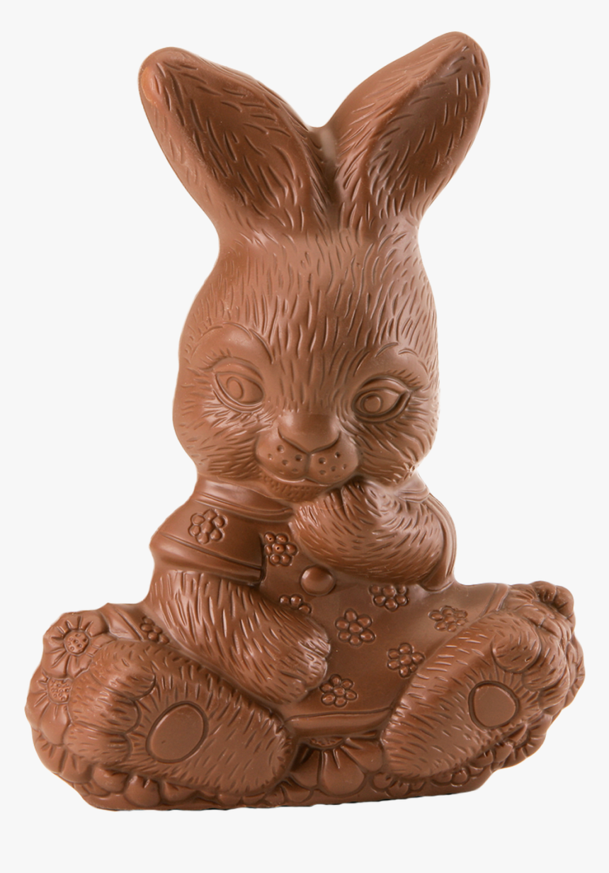 Chocolate Nicole Bunny Is Available In Milk Chocolate - Figurine, HD Png Download