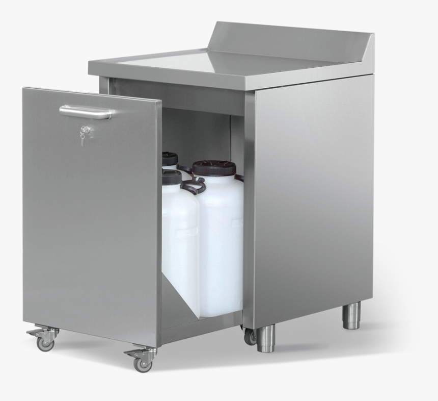 Shielded Storage Bench For Radioactive Waste - Drawer, HD Png Download