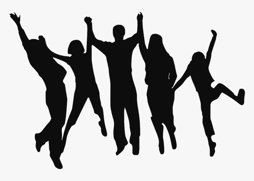 Clip Art Youth Silhouette, HD Png Download