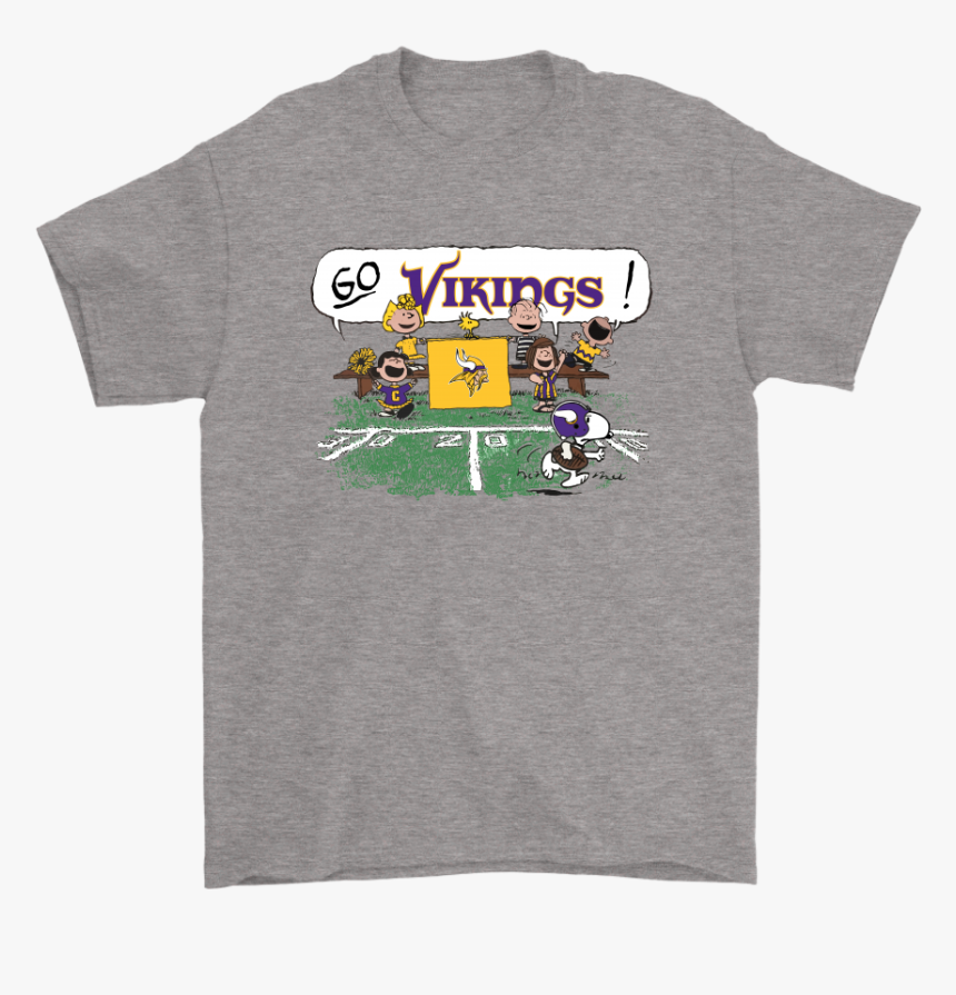The Peanuts Cheering Go Snoopy Minnesota Vikings Premium - Minnesota Vikings, HD Png Download