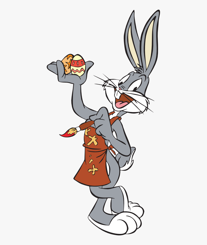 Easter Egg Hunt - Bugs Bunny Easter Drawings, HD Png Download