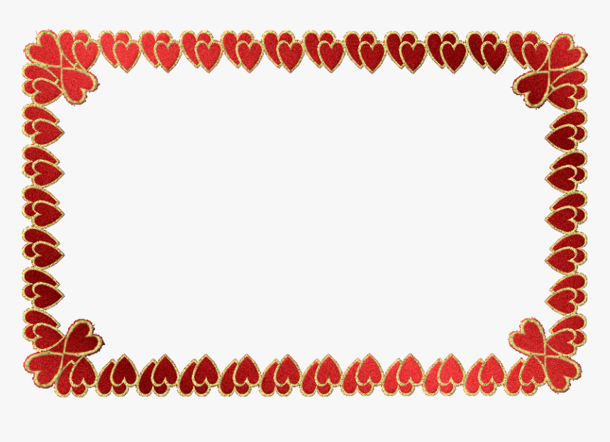 Bordes De Corazones Png - Maple Leaf Border Clip Art, Transparent Png