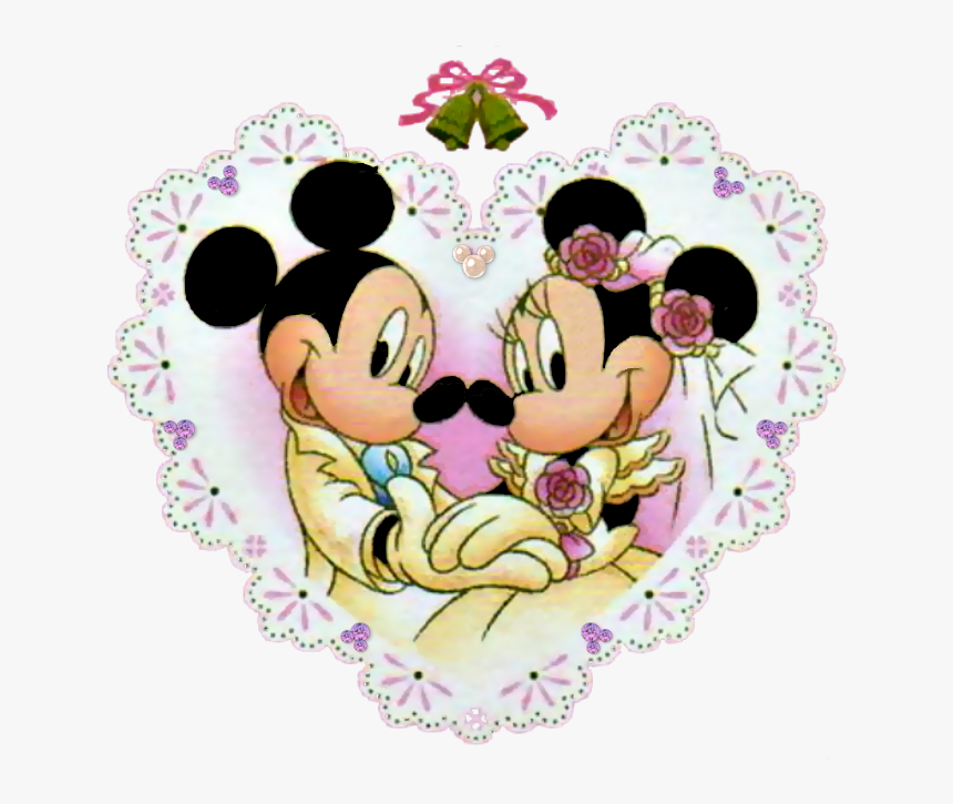 Minnie Y Mickey - Mickey & Minnie Wedding, HD Png Download