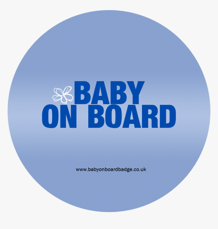 Baby On Board Blue - Dave Hubbard, HD Png Download