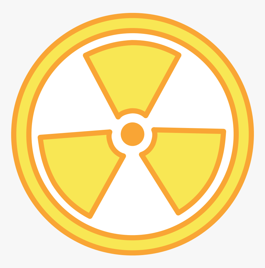 Yellowradioactivewarning - Protección Radiológica Logo, HD Png Download